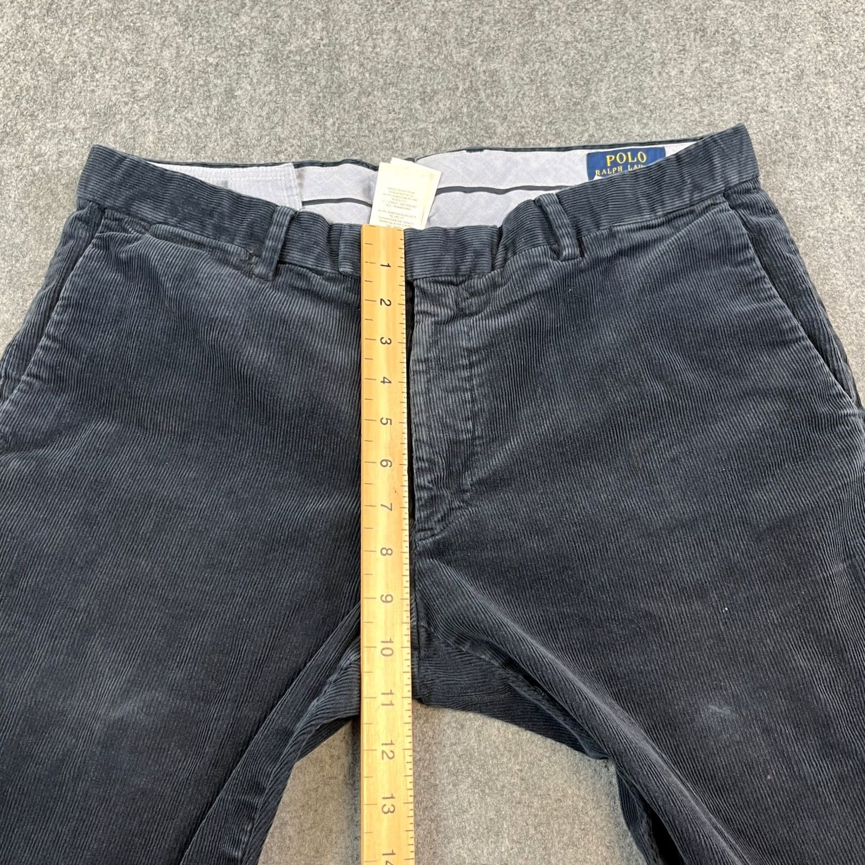 Polo Ralph Lauren Polo Ralph Lauren Mens Corduroy Trousers Pants Tapered 34 32 Navy Blue Stretch Trousers Regular Mens Size US S / EU 44-46 / 1 - 5 Thumbnail