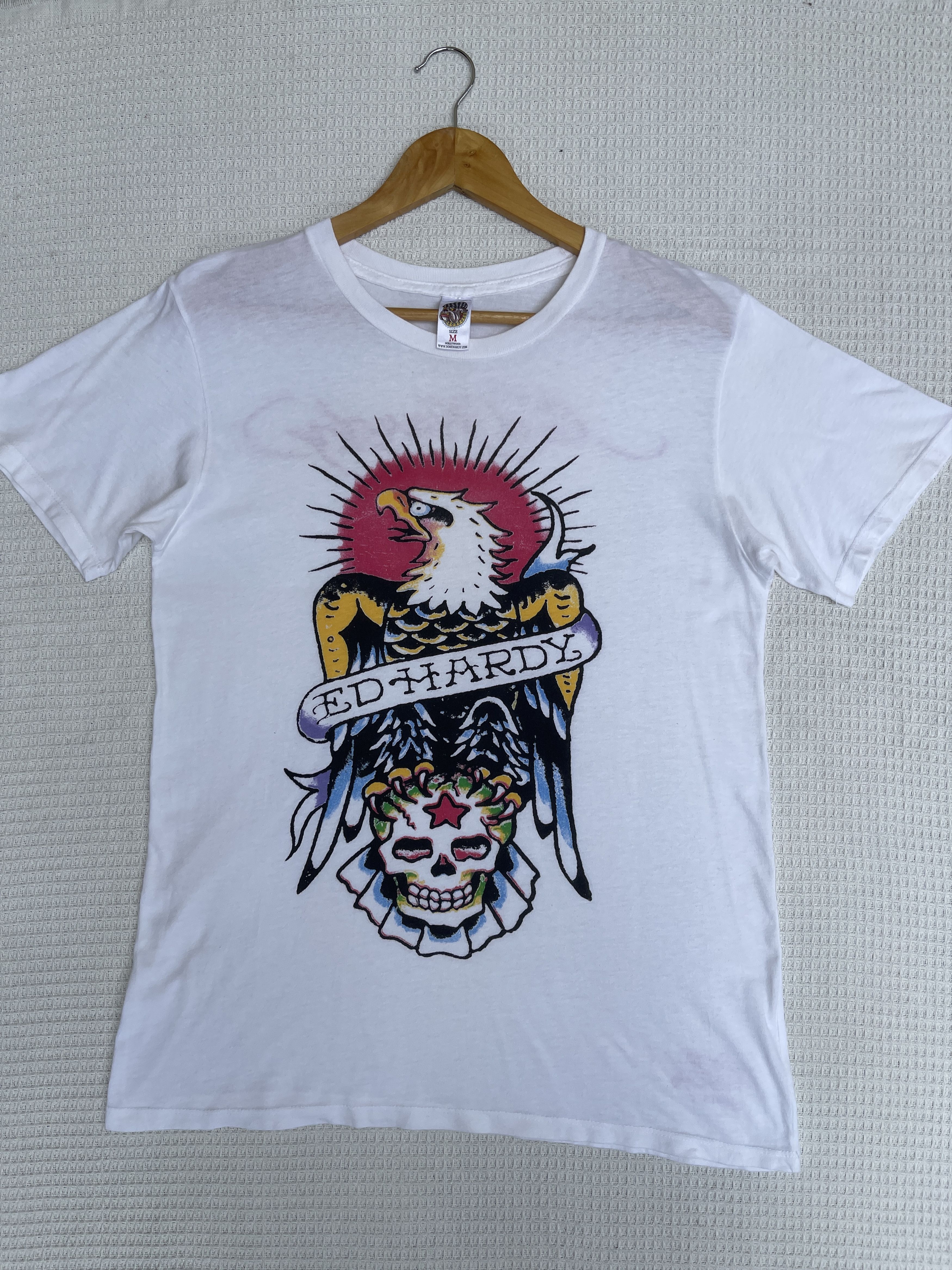 Ed Hardy × Vintage Last Drop🔥Rare🔥Vintage Ed-Hardy T-Shirt Size US M / EU 48-50 / 2 - 9 Thumbnail