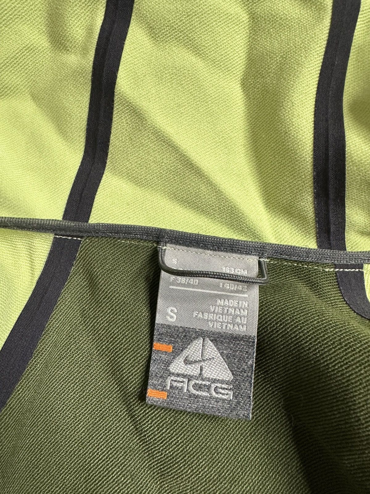 Goretex × Nike ACG × Vintage 00s Nike ACG Vintage Recco Brown Gradient Jacket Outdoor Size S / US 4 / IT 40 - 5 Thumbnail