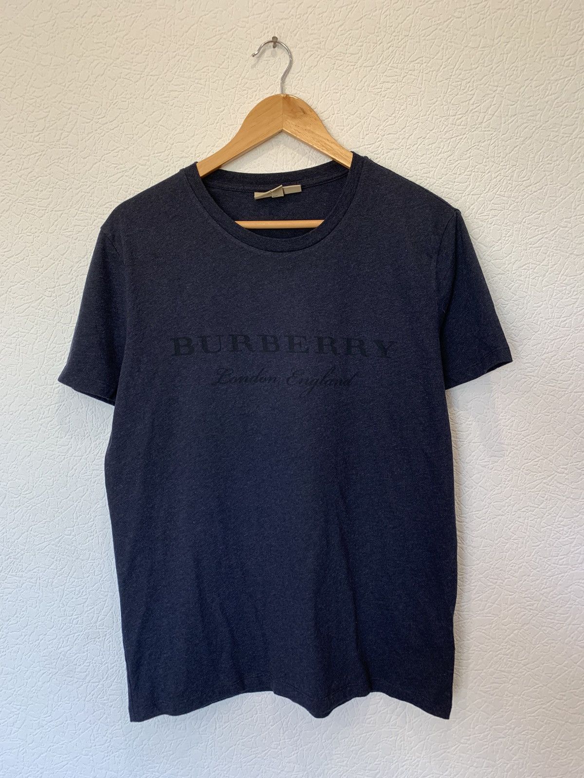 Pre-owned Burberry Blue T Shirt