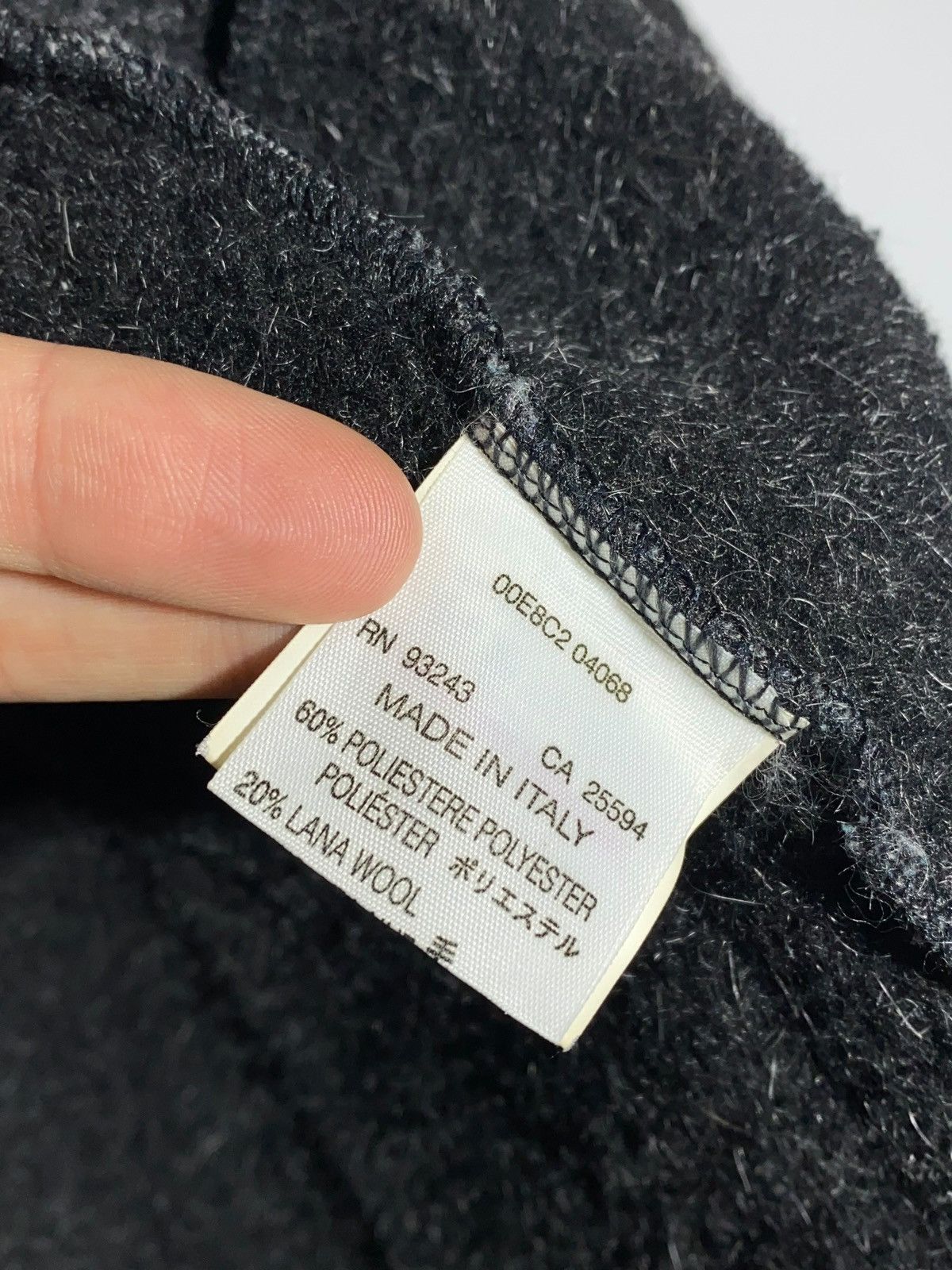Diesel 🔥 00s DIESEL FULL ZIP WOOL SWEATER GRUNGE AVANT GARDE VIBES Size US M / EU 48-50 / 2 - 14 Thumbnail