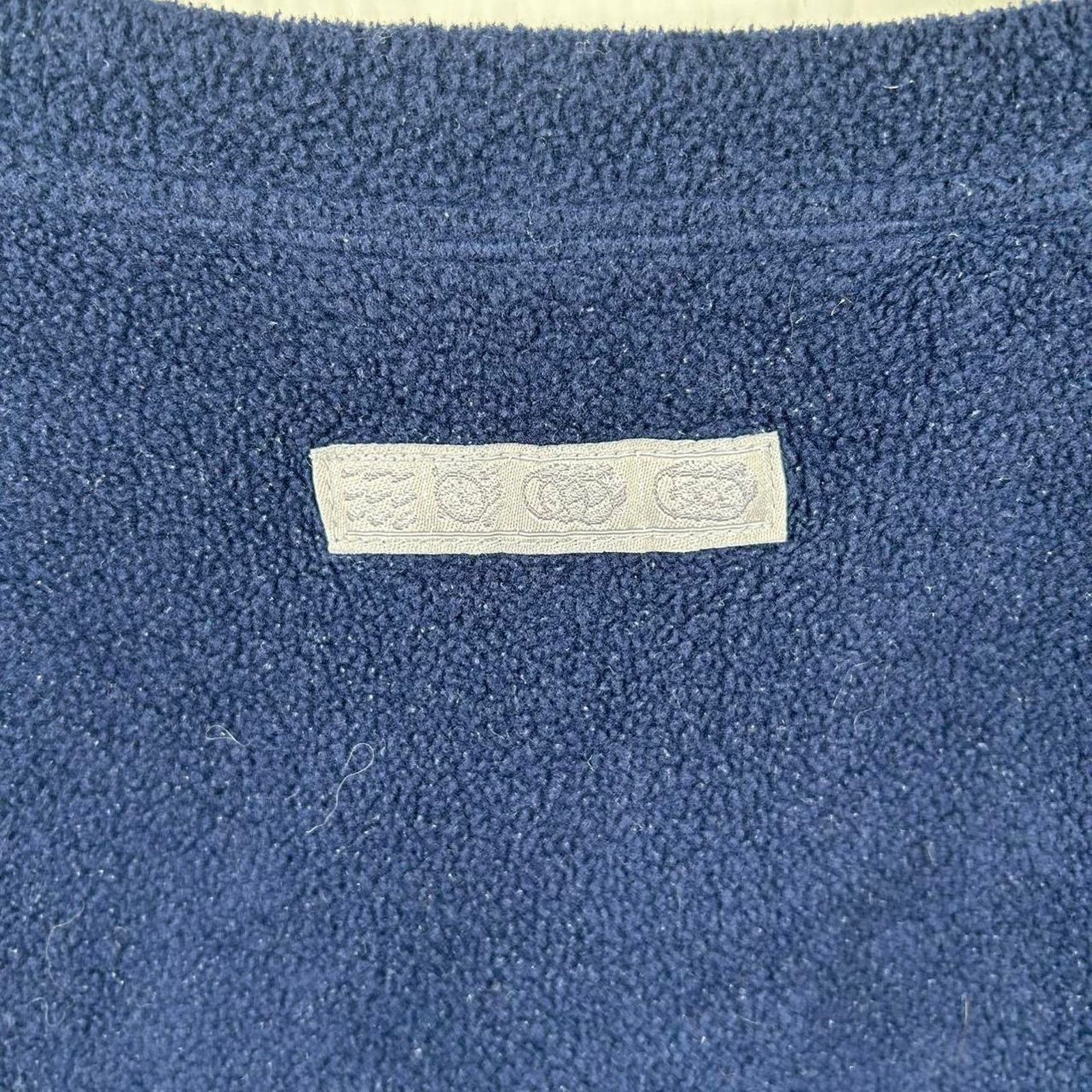 Nike Vintage 90's V-Neck Fleece Crewneck XX-Large Size US XXL / EU 58 / 5 - 4 Thumbnail