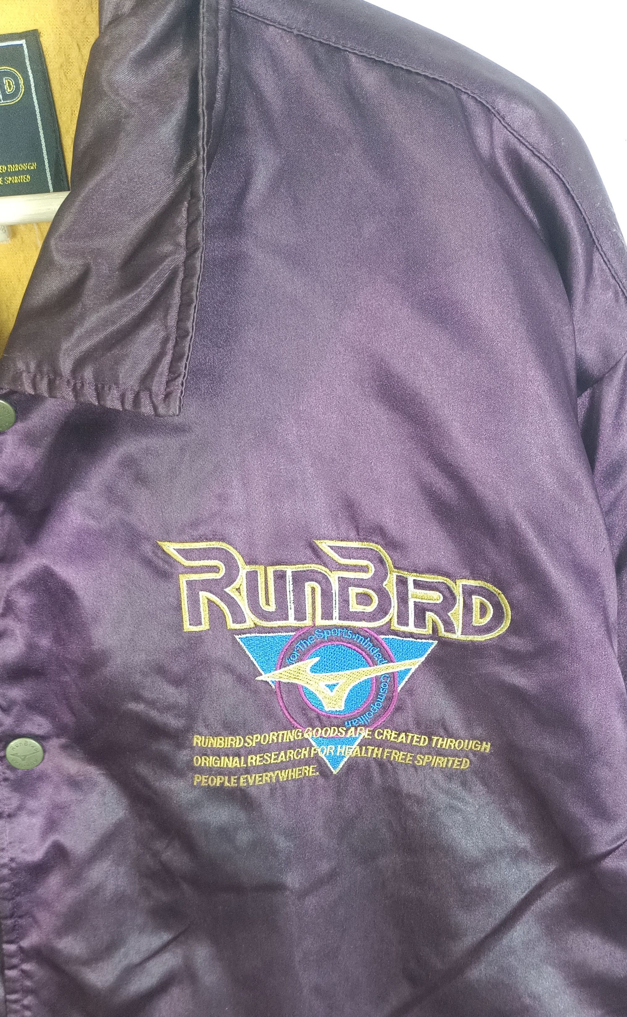 Mizuno Mizuno Run Bird Nylon Men Jacket Size US XL / EU 56 / 4 - 6 Thumbnail