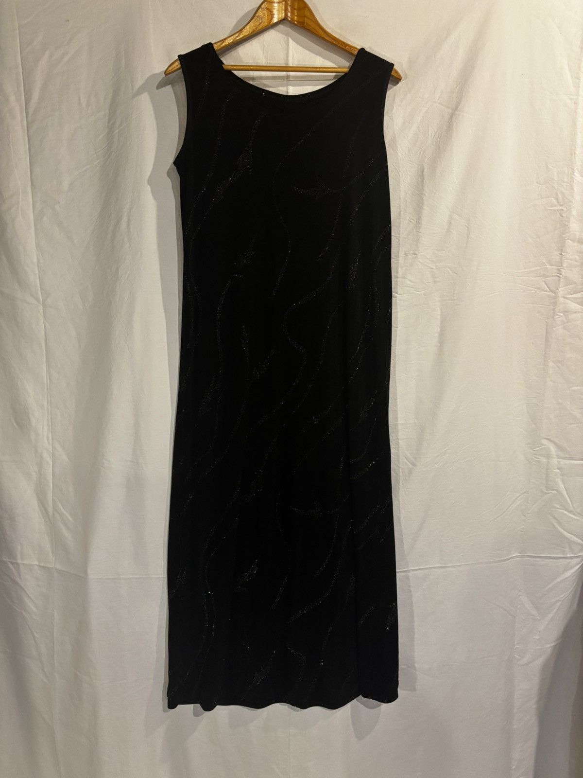 Other Black sleeveless Dress.wd297 Size L / US 10 / IT 46 - 10 Thumbnail
