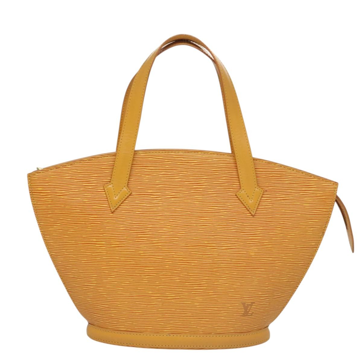 Louis Vuitton Saint Jacques Yellow Leather Handbag (Pre-Owned) Size ONE SIZE - 1 Thumbnail