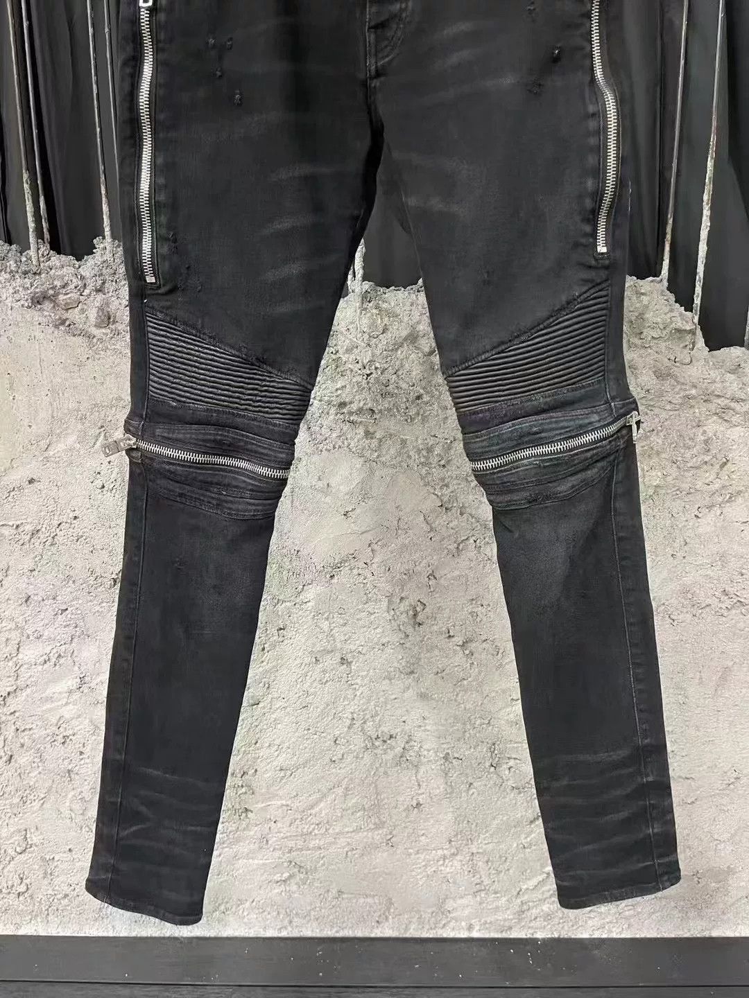 Amiri amiri mx2 black denim pants Size US 31 - 4 Thumbnail
