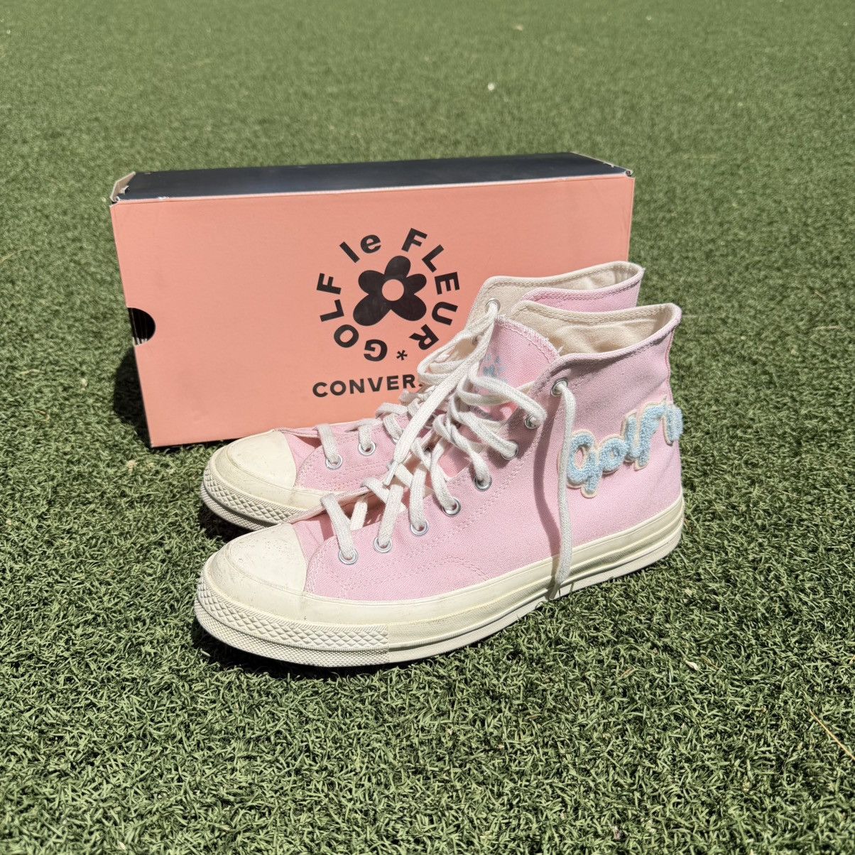 Converse × Golf le Fleur Converse Golf le Fleur Chenille Chuck 70 Hi-Top Size US 10.5 / EU 43-44 - 1 Thumbnail