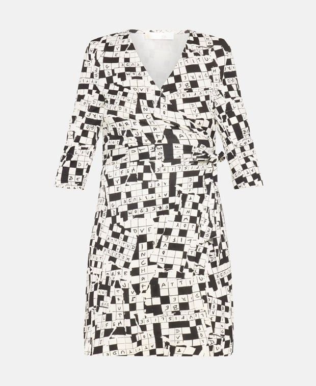 Silk wrap dress