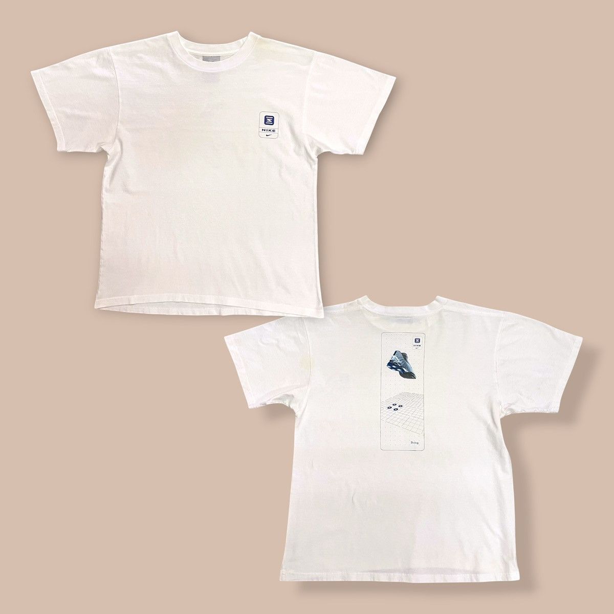 Nike Y2K Nike SHOX BB4 "BOING" Tee Size US S / EU 44-46 / 1 - 1 Thumbnail