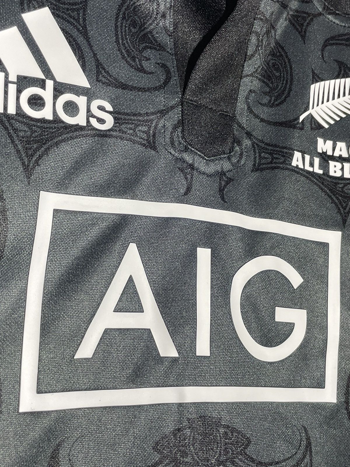 Adidas All Black New Zealand Adidas Maori Rugby Jersey Size US S / EU 44-46 / 1 - 7 Thumbnail