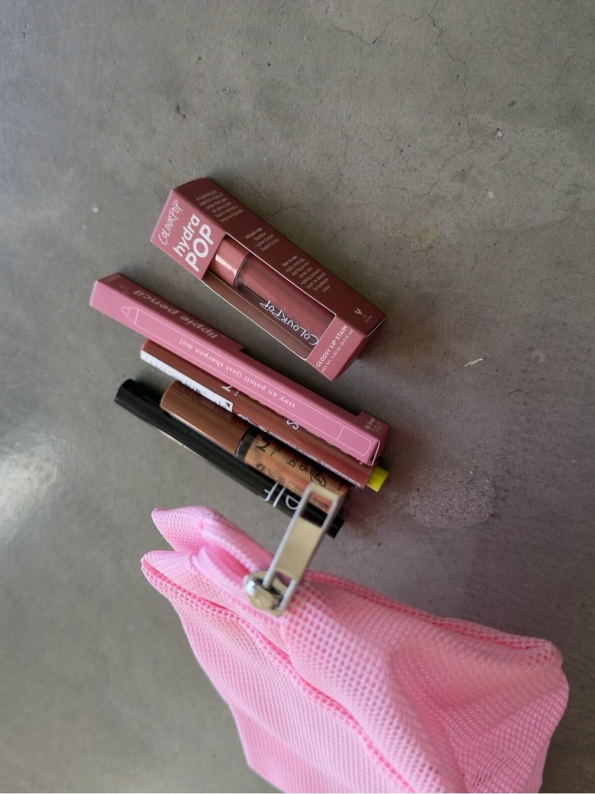 Other Beauty Lip Bundle / 6pc Makeup Set w Mesh Bag / Pink Size ONE SIZE - 10 Thumbnail