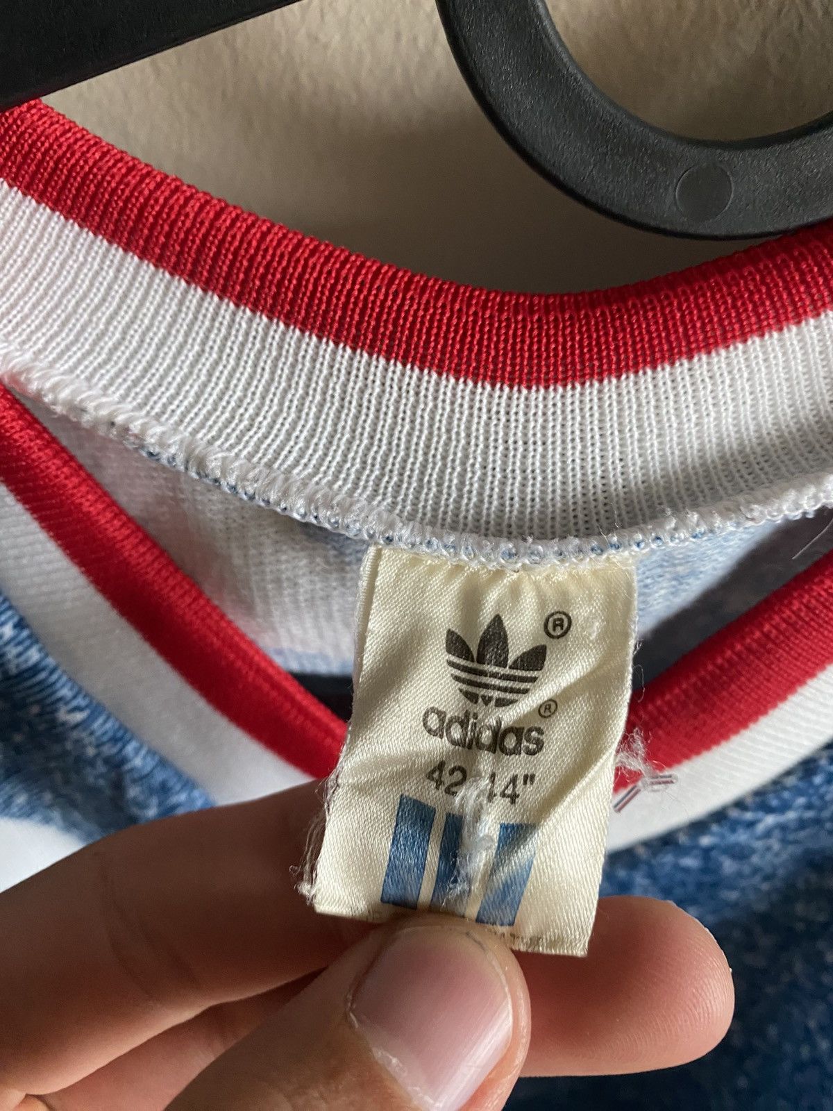 Adidas Vintage 1993 USA Adidas Away Jersey World Cup 42-44 Size US L / EU 52-54 / 3 - 6 Thumbnail