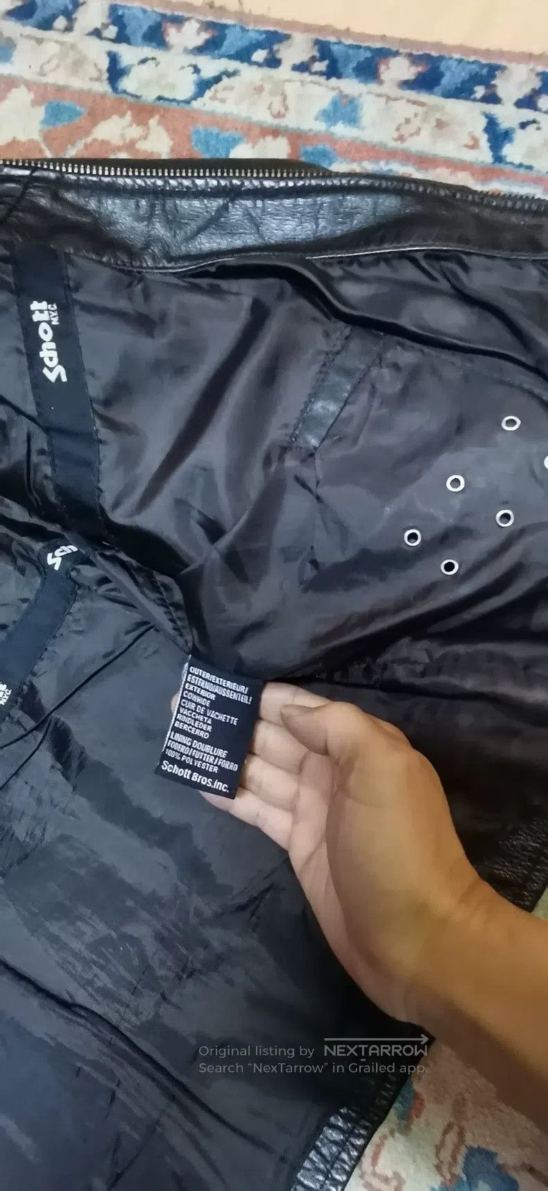 Schott Schott Cowhide coat Size US XL / EU 56 / 4 - 3 Thumbnail