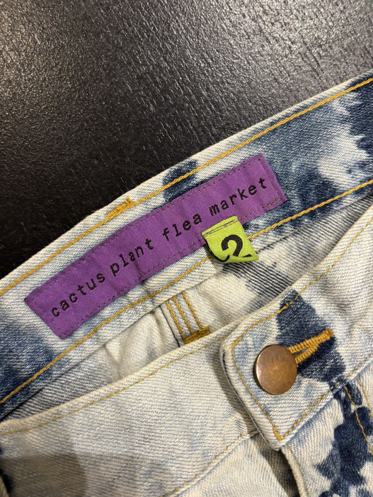 Cactus Plant Flea Market CPFM Tie Dye Double Knee Pant Size US 32 / EU 48 - 3 Thumbnail