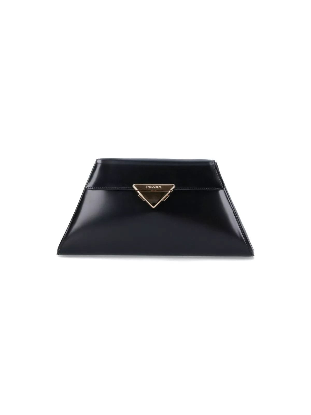Prada PRADA Black Medium Leather Shoulder Bag New And Authentic Size ONE SIZE - 1 Thumbnail