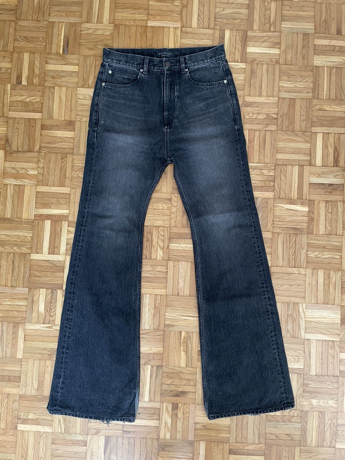 Balenciaga 24SS GARDE-ROBE ブーツカットデニム29 BALENCIAGA バレンシアガ 24SS GARDE-ROBE BOOTCUT ブーツカット