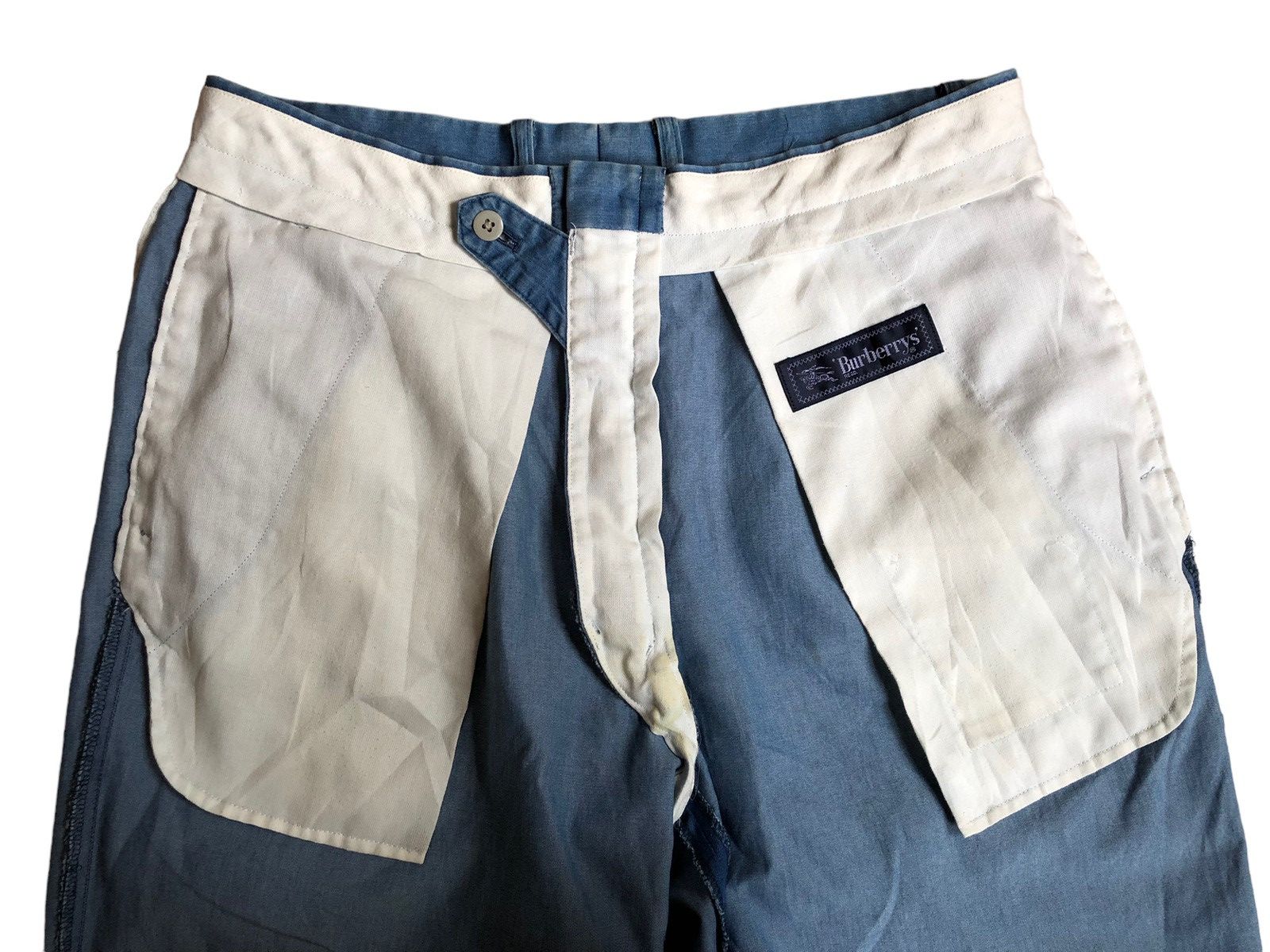 Burberry × Designer × Vintage Vintage Burberry wide leg pants Size US 32 / EU 48 - 12 Thumbnail