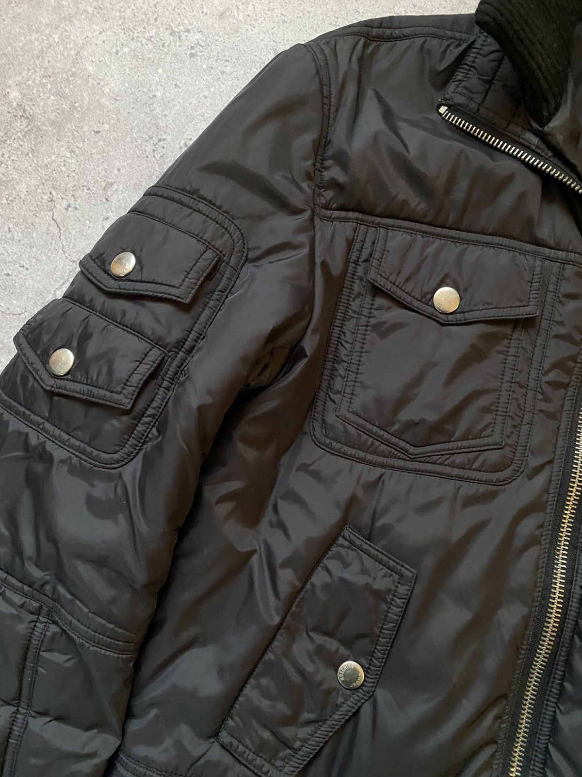 Moschino Vintage Moschino Jeans Puffer Coat Jacket Y2K Quilted Nylon Size XL / US 12-14 / IT 48-50 - 2 Thumbnail