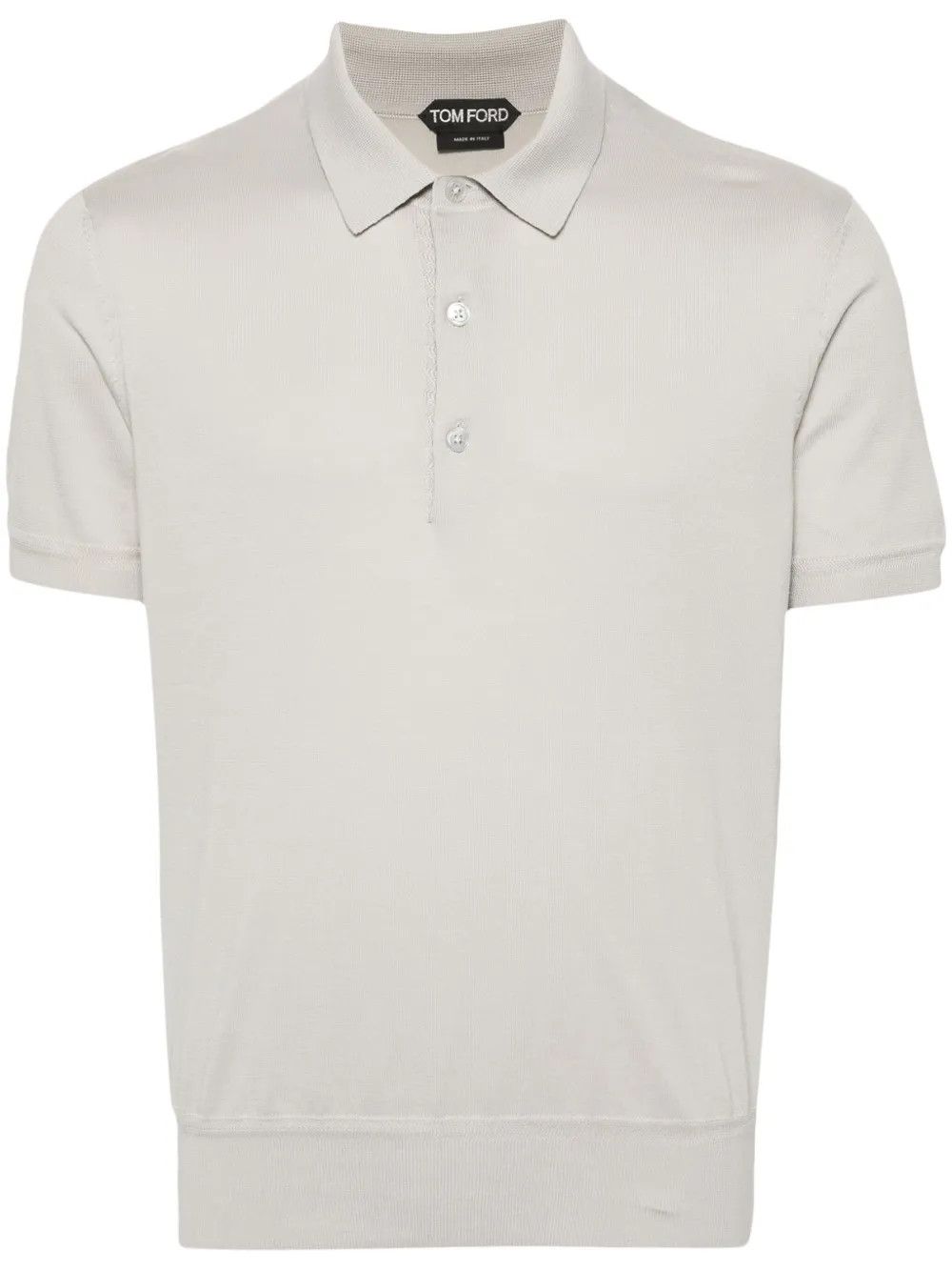 Tom Ford o1y0425 Polo Shirt in Light Grey Size US S / EU 44-46 / 1 - 1 Thumbnail