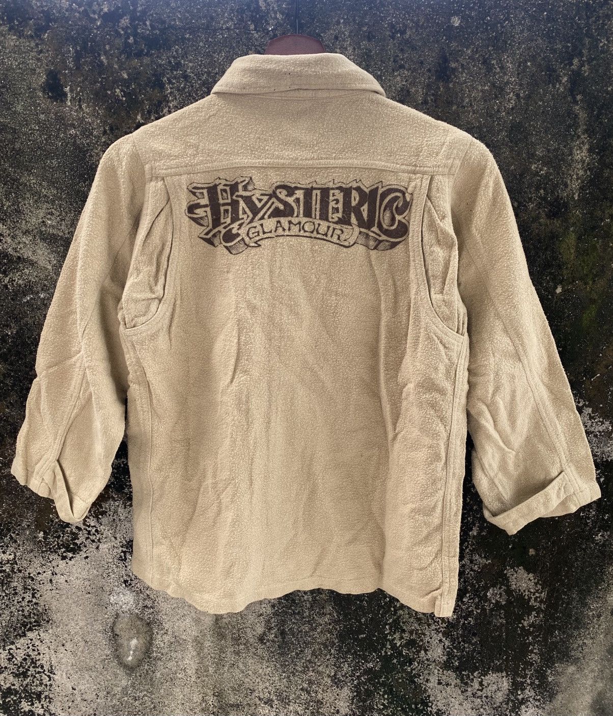 Hysteric Glamour Hysteric Glamour Spellout Double Pocket Button Fleece Shirt Size US S / EU 44-46 / 1 - 2 Thumbnail
