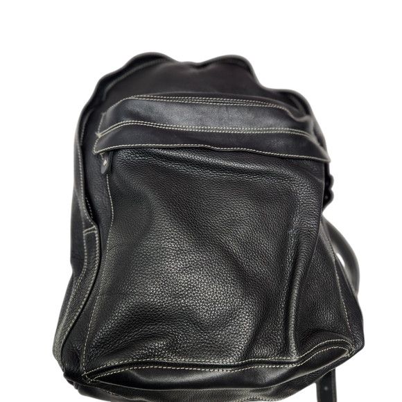 Roots Men's Roots Pebbled Leather Backpack Size ONE SIZE - 1 Thumbnail