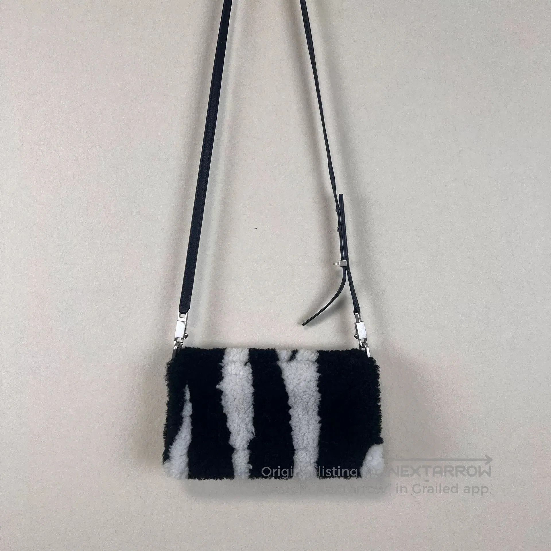 Rick Owens rick owens zebra print shoulder bag. Size ONE SIZE - 4 Thumbnail