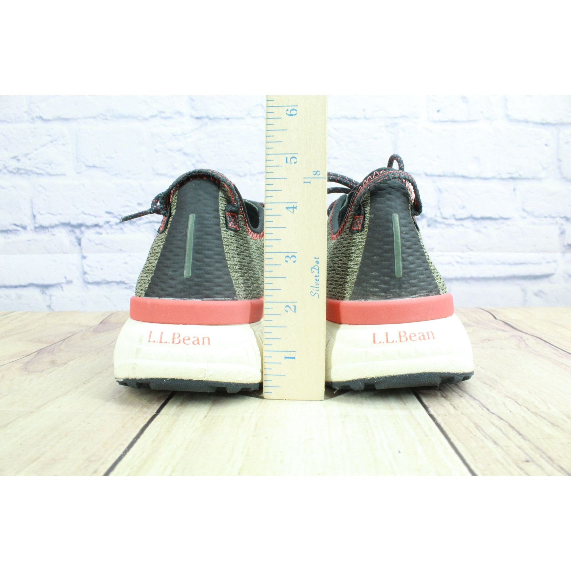 L.L. Bean LL Bean Dirigo Green Mesh Lace-Up Lightweight Sneakers Size US 10 / EU 43 - 6 Thumbnail