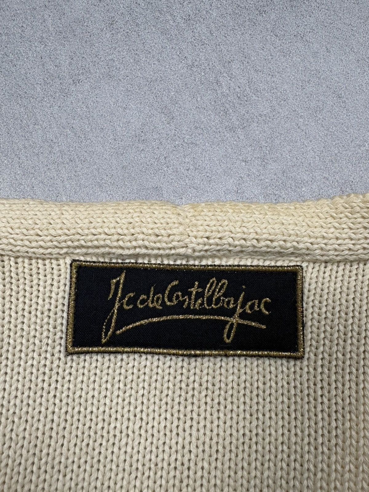 Jean Charles De Castelbajac Vintage Jean Charles De Castelbajac Knit Cardigan Italy 44 Size M / US 6-8 / IT 42-44 - 16 Thumbnail