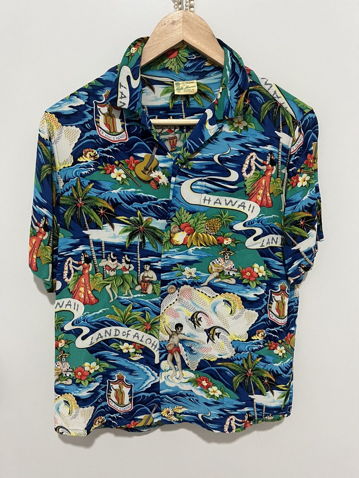 Sun Surf × Vintage Hawaiian shirt aloha Hale hawaii by sunsurf Size US XS / EU 42 / 0 - 1 Thumbnail