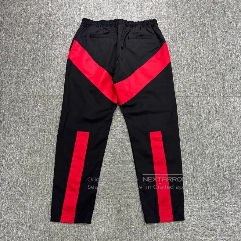 Givenchy Givenchy Black and Red Stitched Wool Casual Pants Size US 40 / EU 56 - 5 Thumbnail