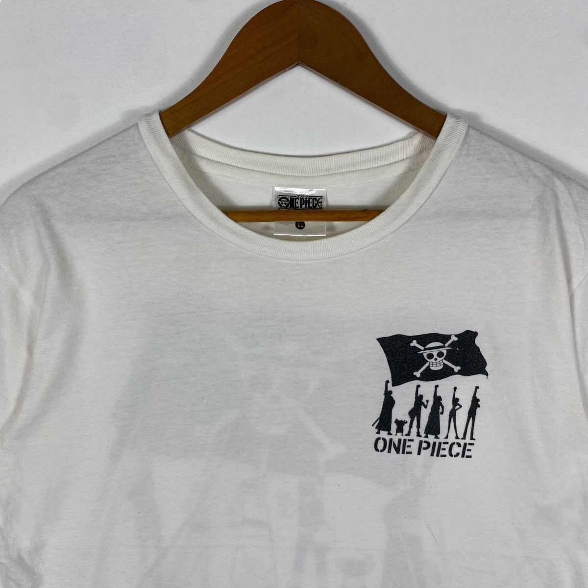 Anime × Japanese Brand Vintage ONE PIECE Romance Dawn Anime Movie Tee Shirt Large Size US L / EU 52-54 / 3 - 4 Thumbnail