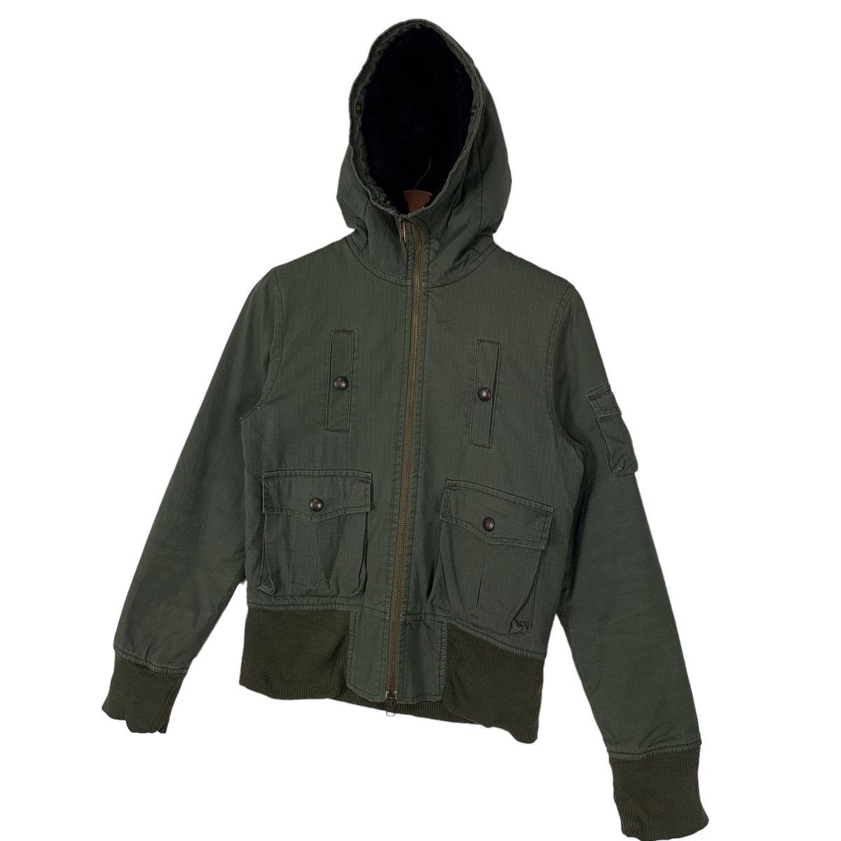 Alpha Industries × Vintage Vintage Alpha Industries Military Jacket Size M / US 6-8 / IT 42-44 - 3 Thumbnail