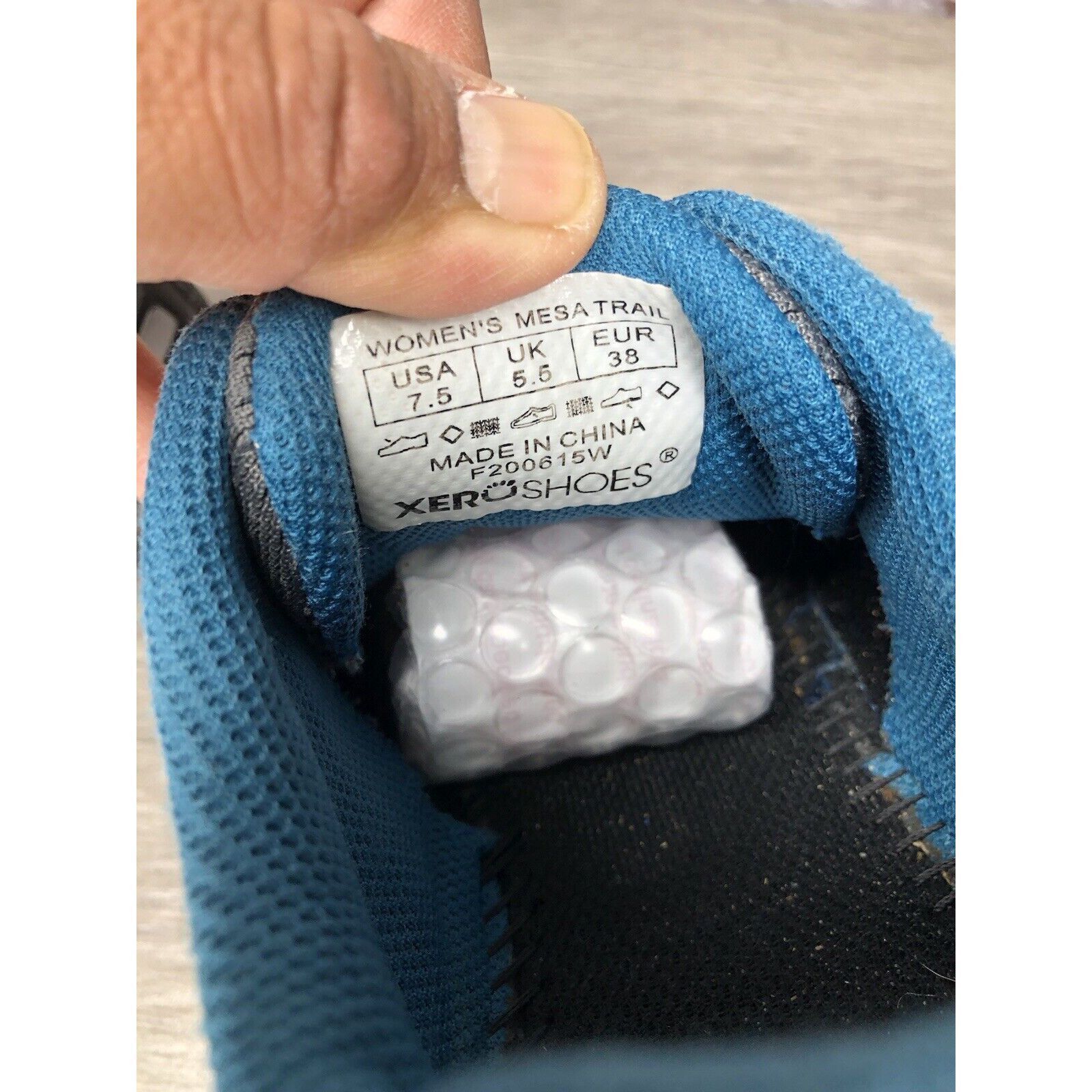 Other Xero Mesa Trail Minimalist Barefoot Blue Ice Running Shoes W Size US 7.5 / IT 37.5 - 10 Thumbnail