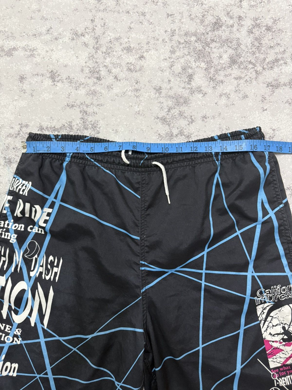 Vintage VINTAGE CALIFORNIA IMPRESSION I-DENTIFY IN SURFER PANTS Size US 34 / EU 50 - 13 Thumbnail