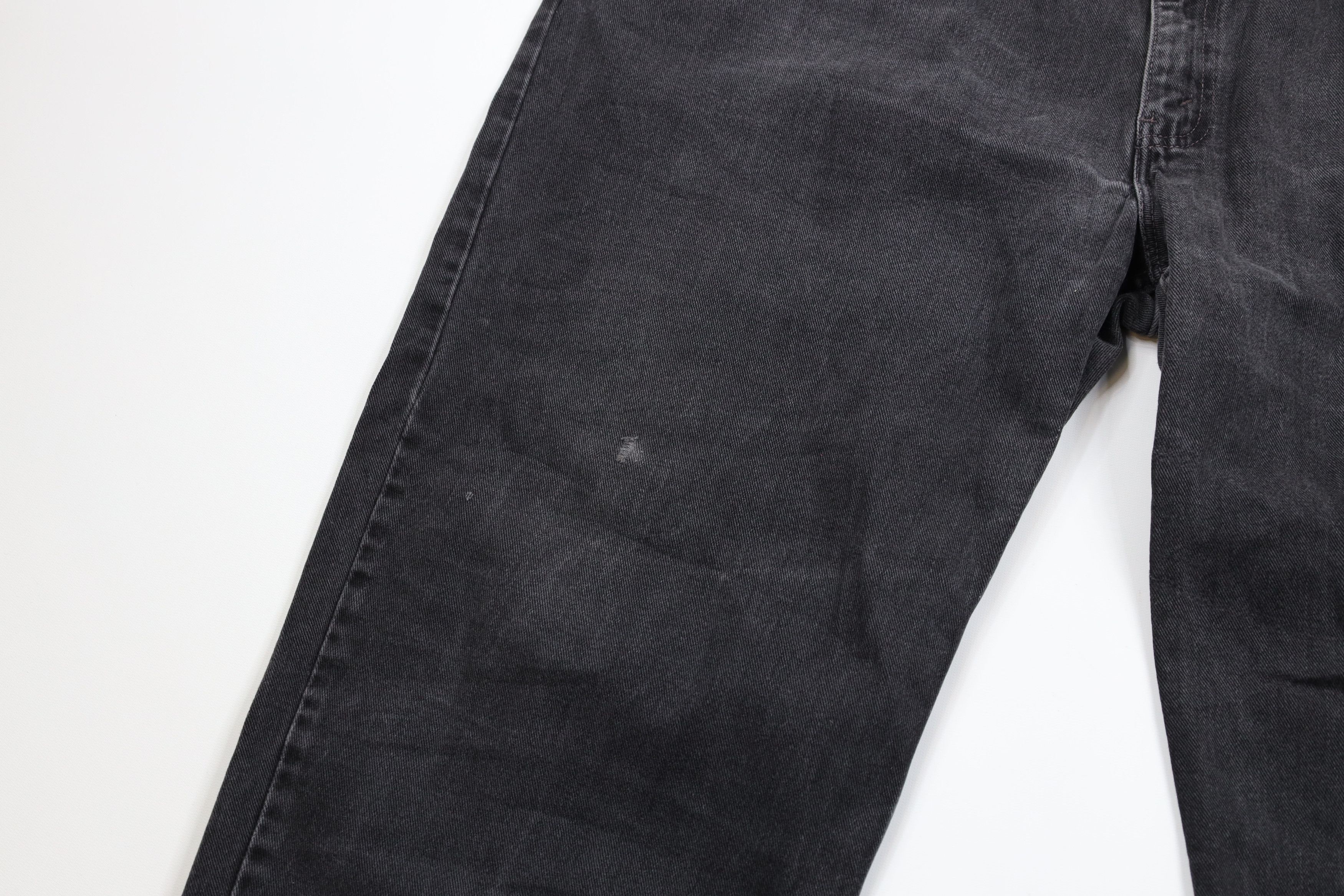 Levi's × Vintage Vintage Y2K 2000 Levis 550 Relaxed Fit Denim Jeans Black USA Size US 44 / EU 60 - 5 Thumbnail