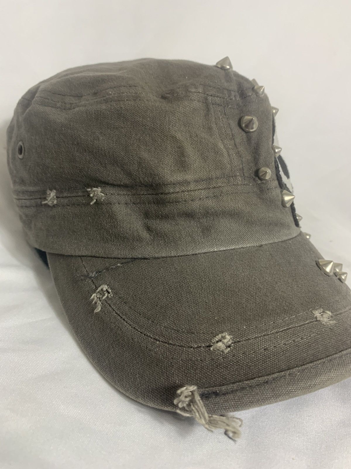 Japanese Brand Distressed Skull Comando Hats Size ONE SIZE - 6 Thumbnail