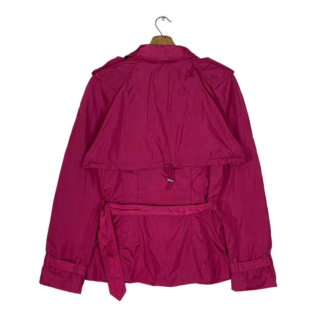 Moncler Vintage Moncler Double Breasted Belted Windbreaker Light Size S / US 4 / IT 40 - 14 Thumbnail