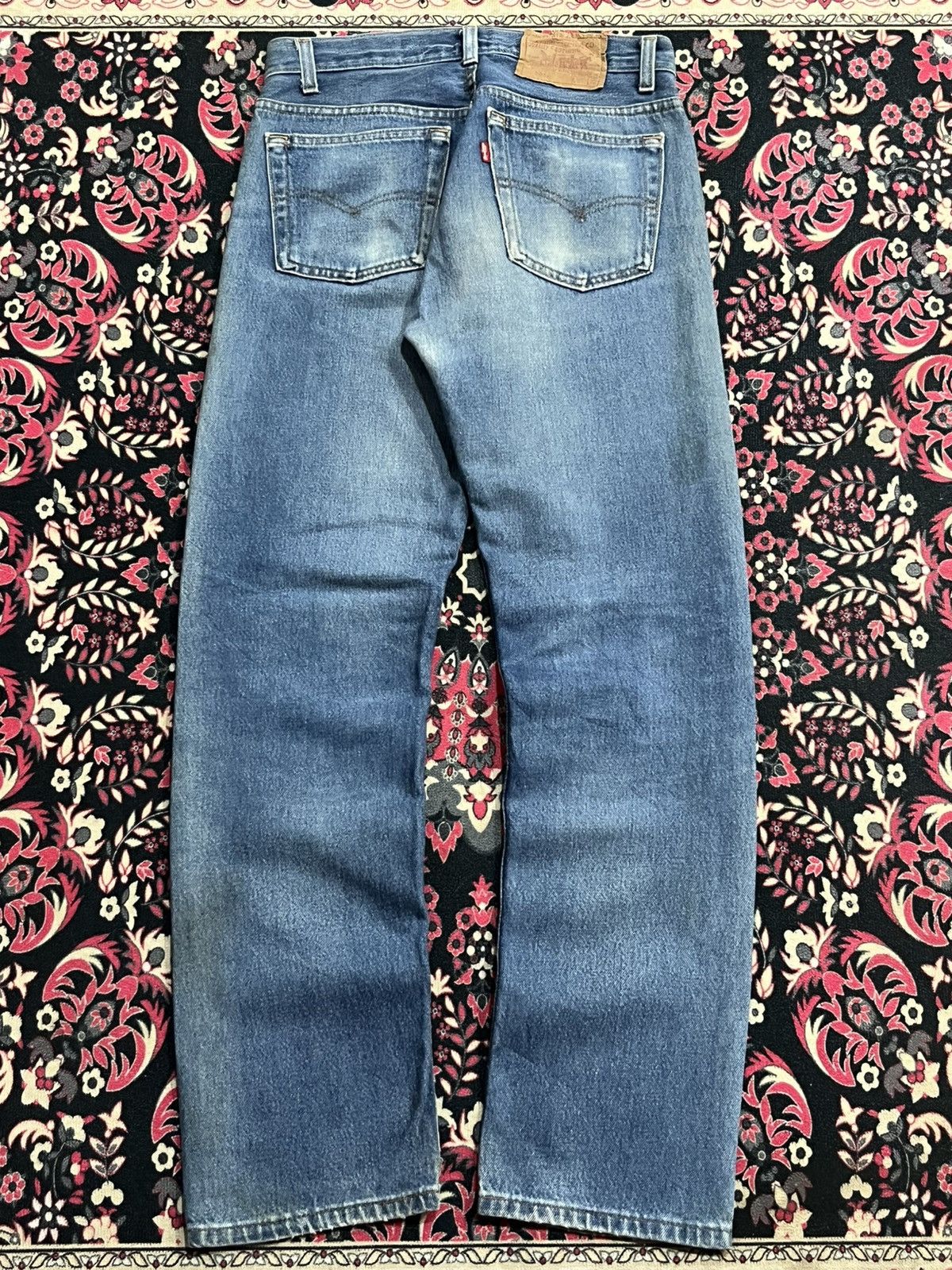 Levi's Vintage 80s Levi’s 501xx Made in Usa Blue Washed Jeans Size US 29 - 2 Thumbnail