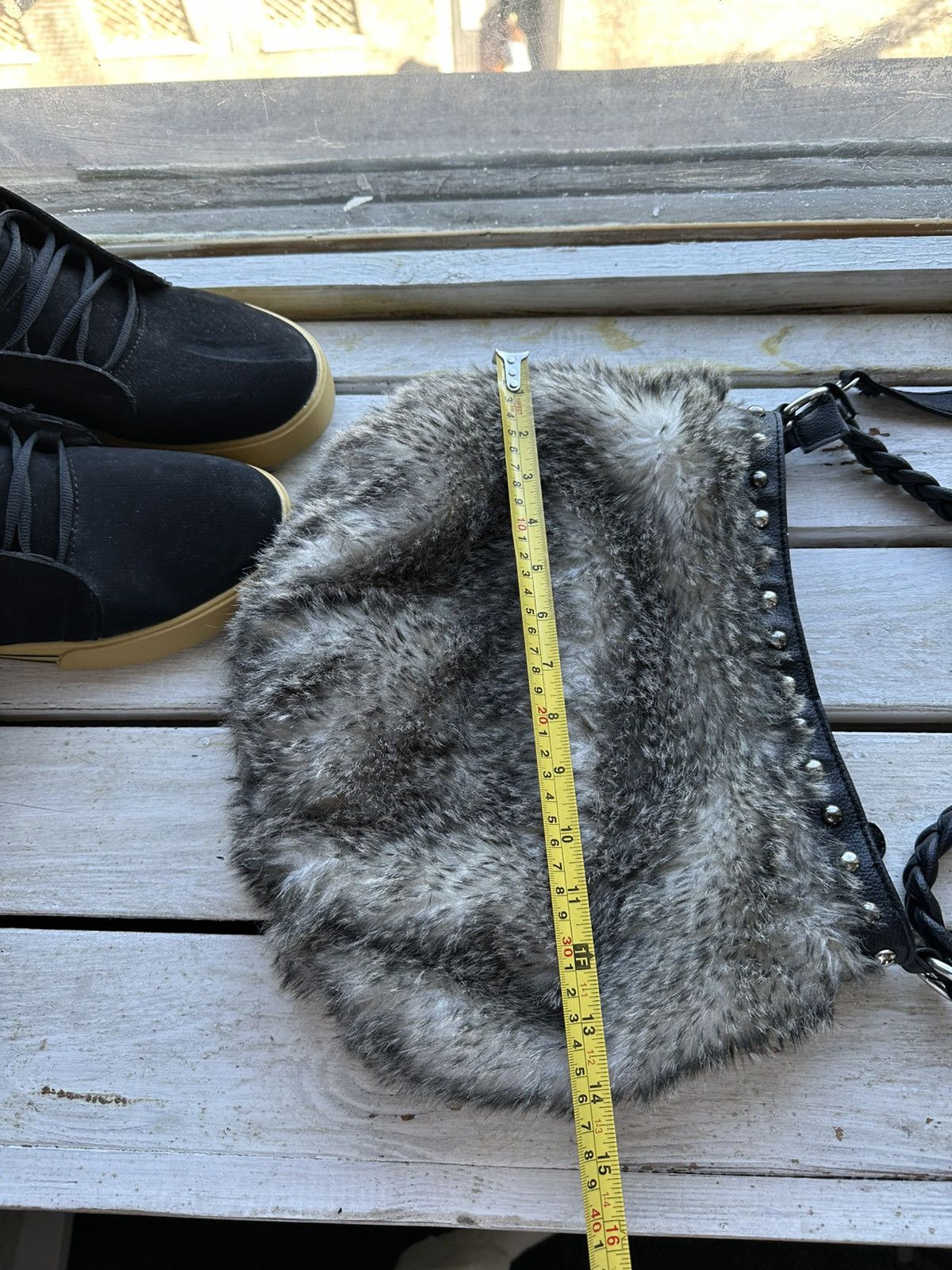 Other 🚨Y2K AVANT-GARDE 🚨mesh silver Japan style hand bag Y2K 90s Size ONE SIZE - 12 Thumbnail