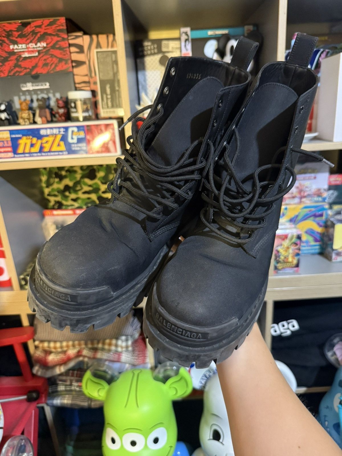Balenciaga Balenciaga Black Nylon Strike Boot Size US 9 / EU 42 - 2 Thumbnail