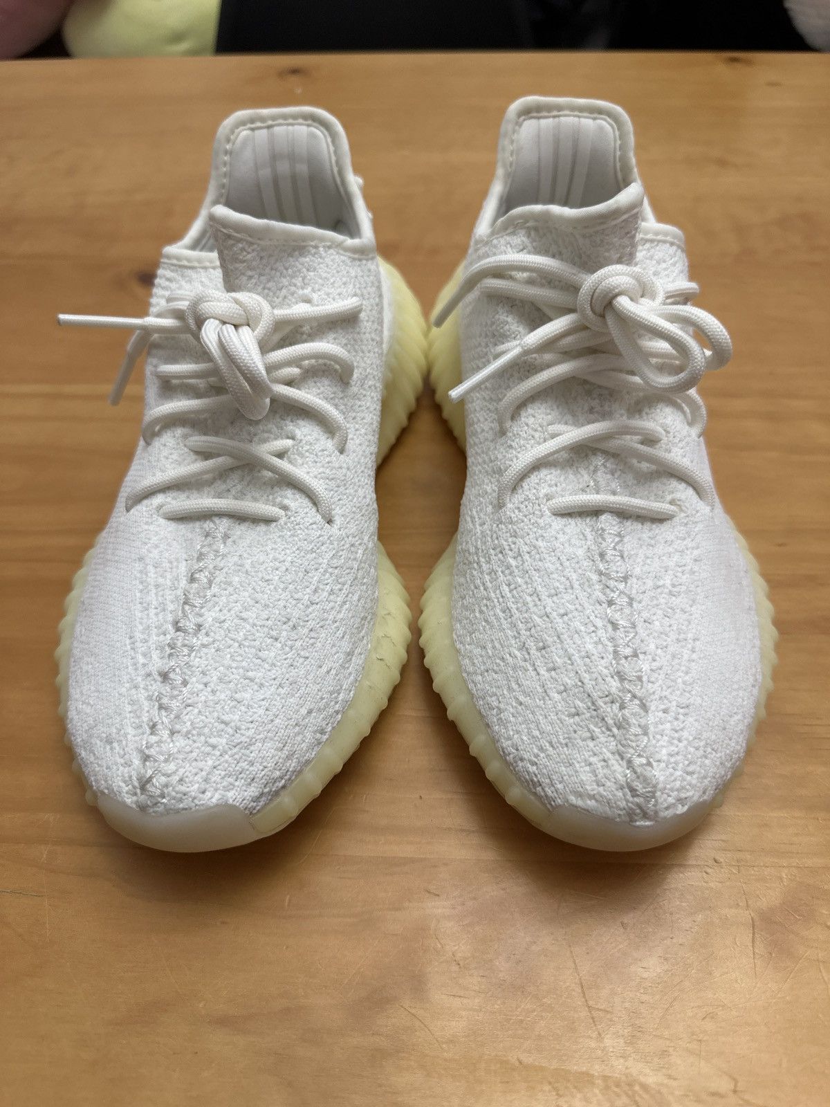 Adidas Adidas Yeezy Boost 350 V2 Triple White ‘Cream’ Size US 7 / IT 37 - 4 Thumbnail