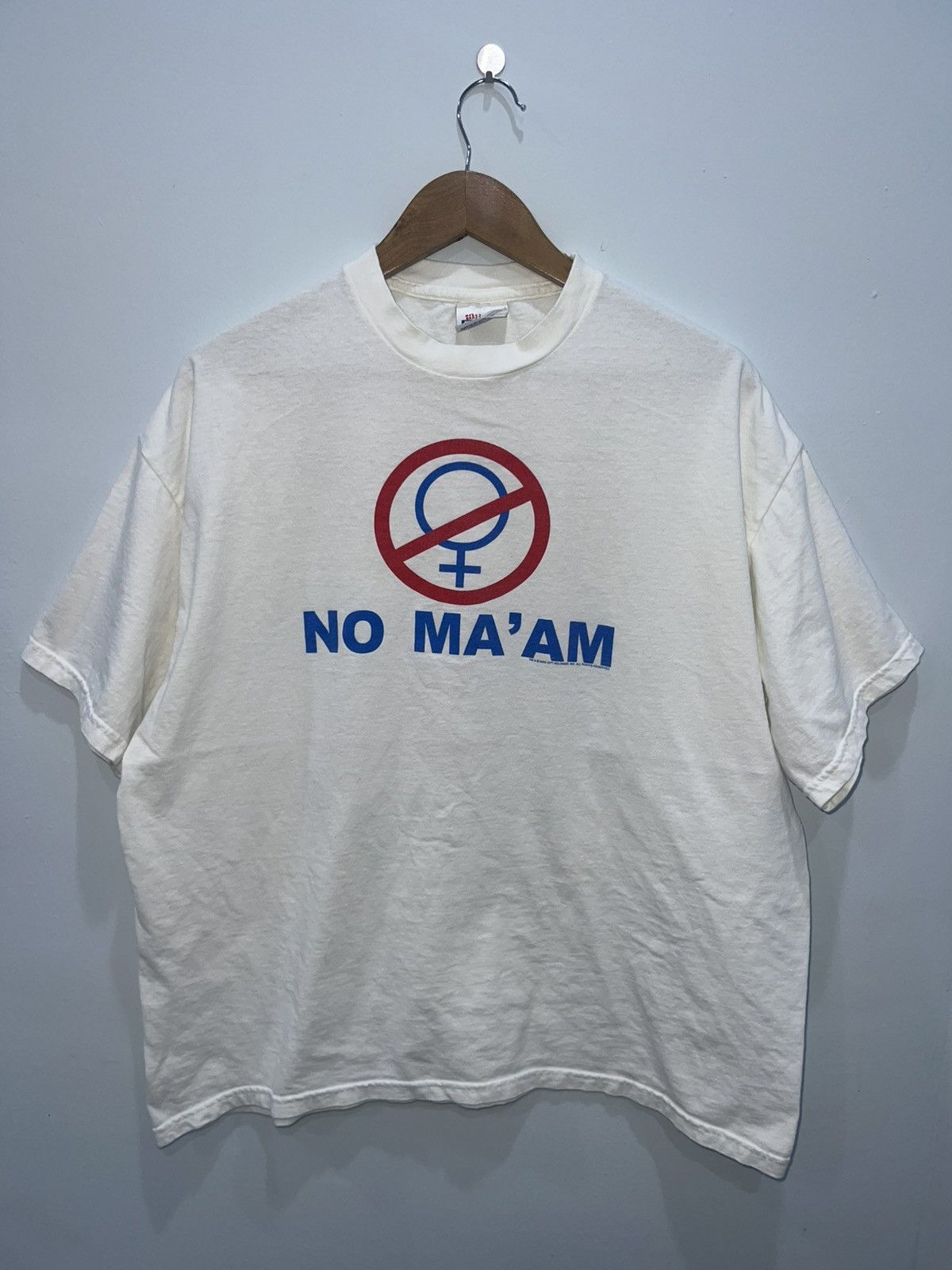 Vintage Y2K No Ma'am Married With Children 00s Tee Size US XL / EU 56 / 4 - 1 Thumbnail
