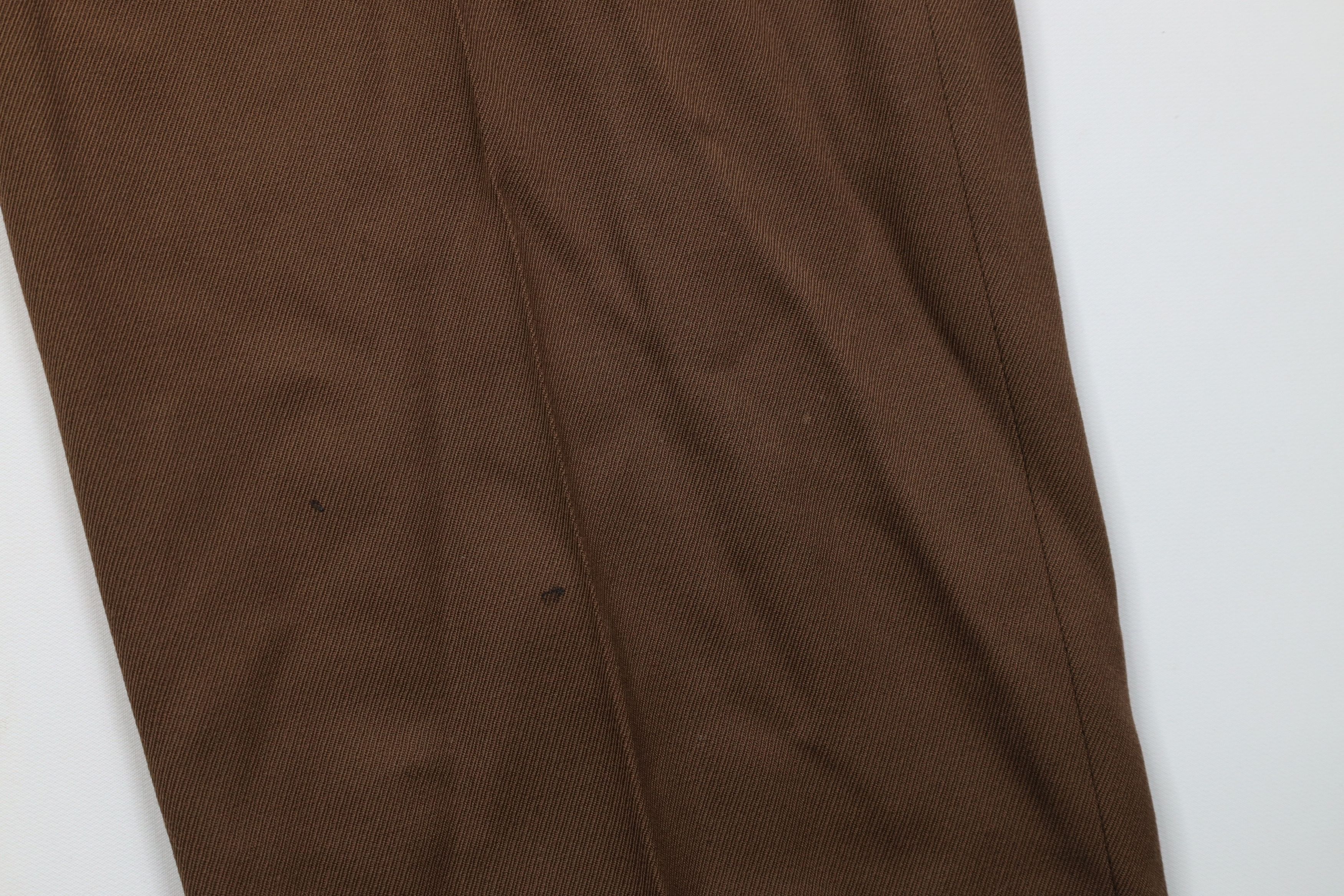 Paul Smith Vintage 90s Paul Smith Bergdorf Goodman Wool Wide Leg Pants Size US 36 / EU 52 - 6 Thumbnail