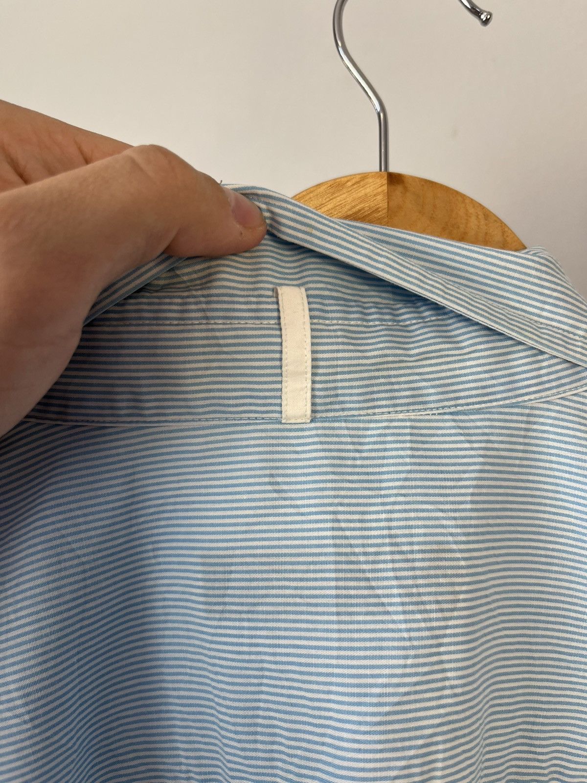 Ermenegildo Zegna Ermenegildo Zegna Sport Luxury Cotton Long Sleeve Shirt Size US L / EU 52-54 / 3 - 9 Thumbnail