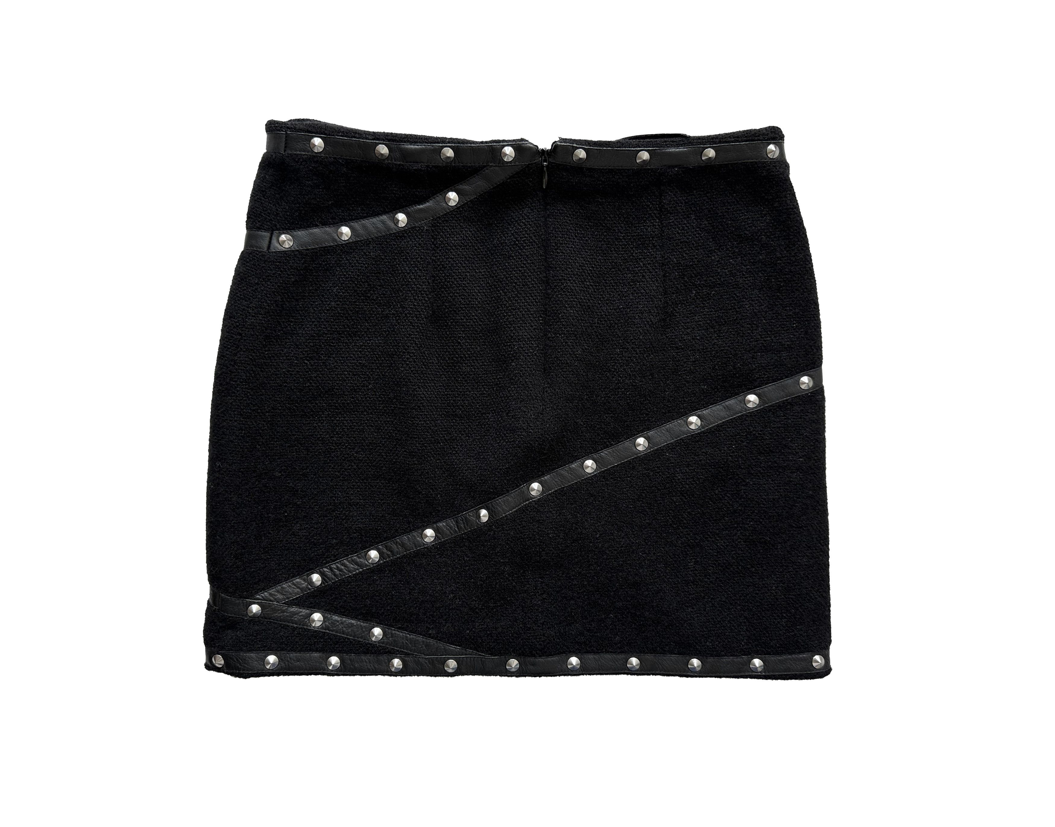 The Kooples The Kooples Paris black wool Skirt Size 28" / US 6 / IT 42 - 3 Thumbnail