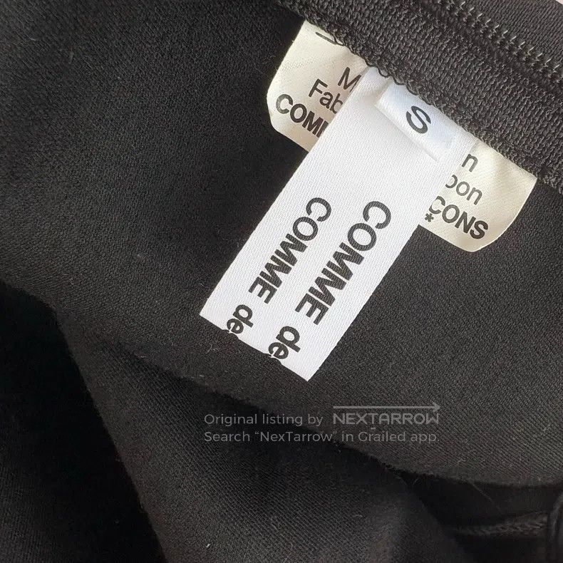 Comme Des Garcons Retro lace decorative lapel full-length