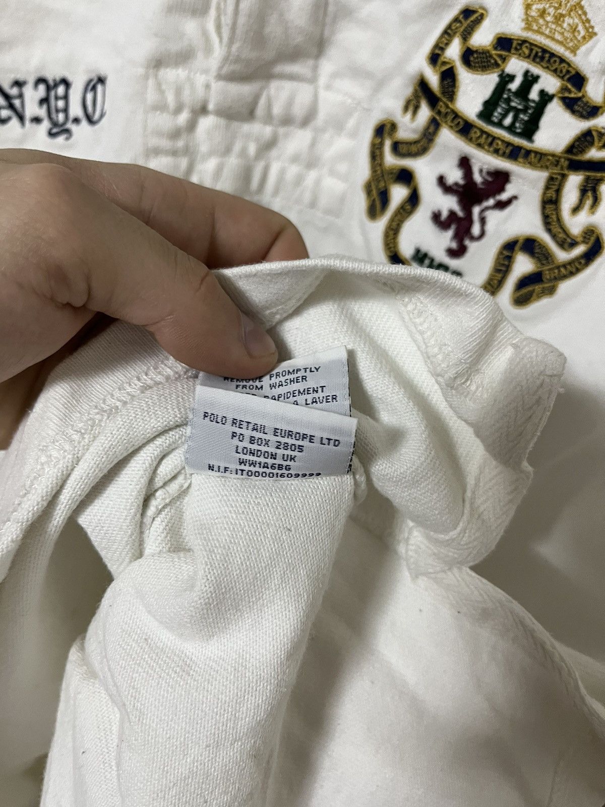 Polo Ralph Lauren Polo Ralph Lauren Vintage Rugby Chief Keef Longsleeve Polo Size US L / EU 52-54 / 3 - 8 Thumbnail