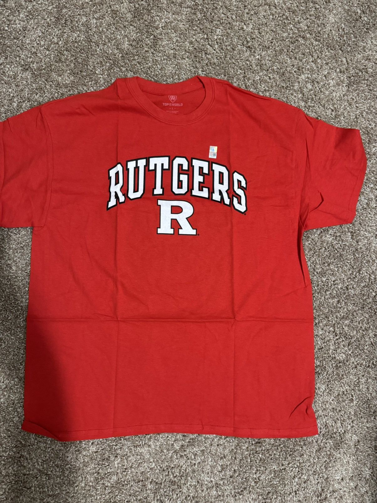 Top Of The World Top of the World Rutgers Tee Shirt Size US L / EU 52-54 / 3 - 1 Thumbnail