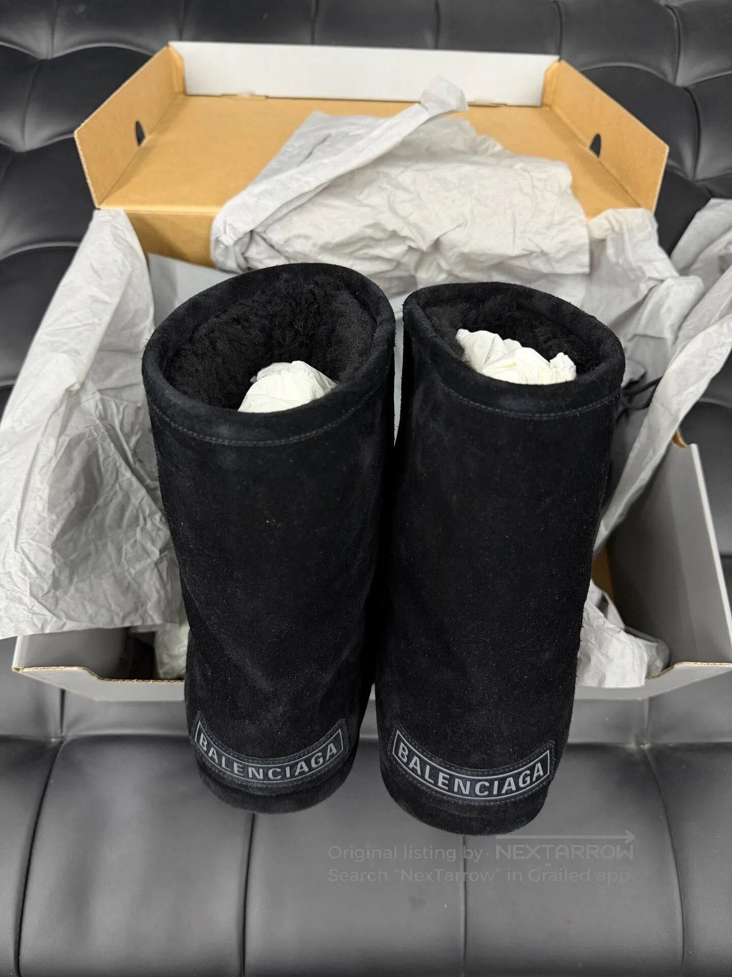 Balenciaga Balenciaga Black Snow Boots Size 42. Size US 9 / EU 42 - 2 Thumbnail