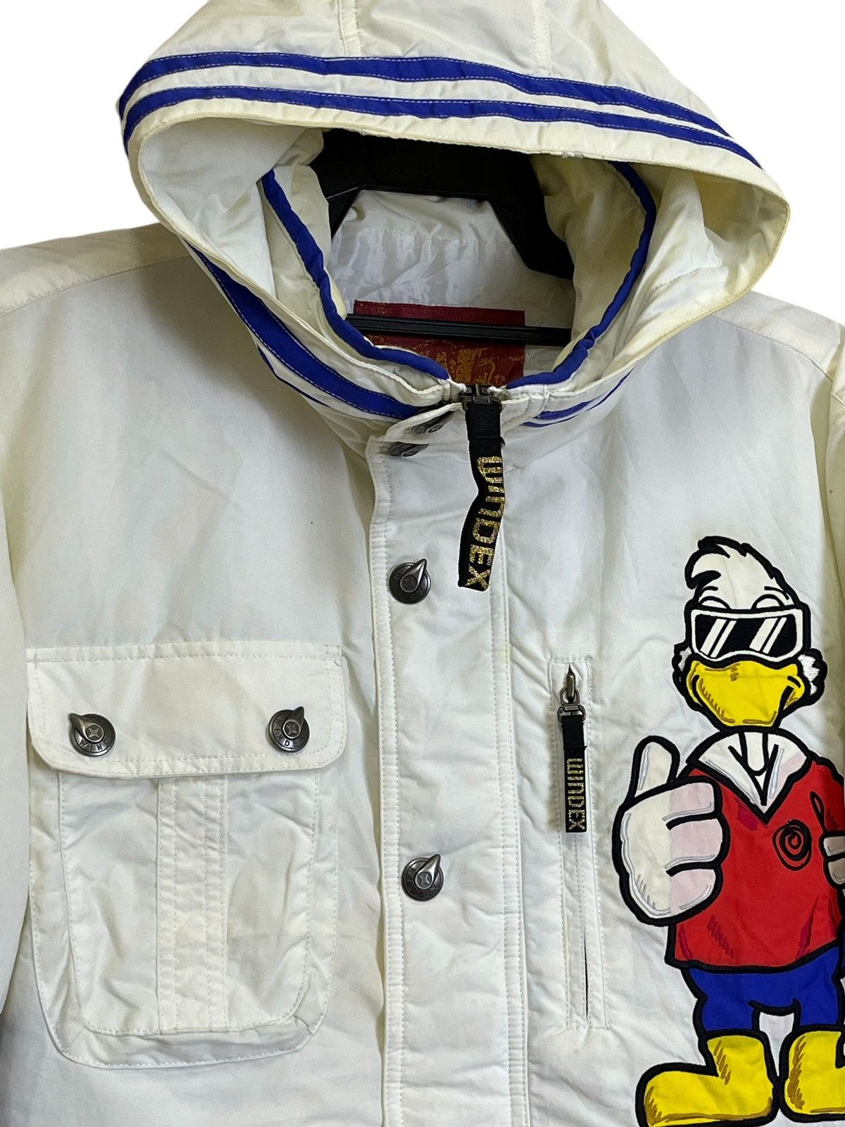 Japanese Brand VINTAGE WINDEX CRASHD DUCKS BIG LOGO EMBROIDERY SKI JACKET Size US L / EU 52-54 / 3 - 6 Thumbnail